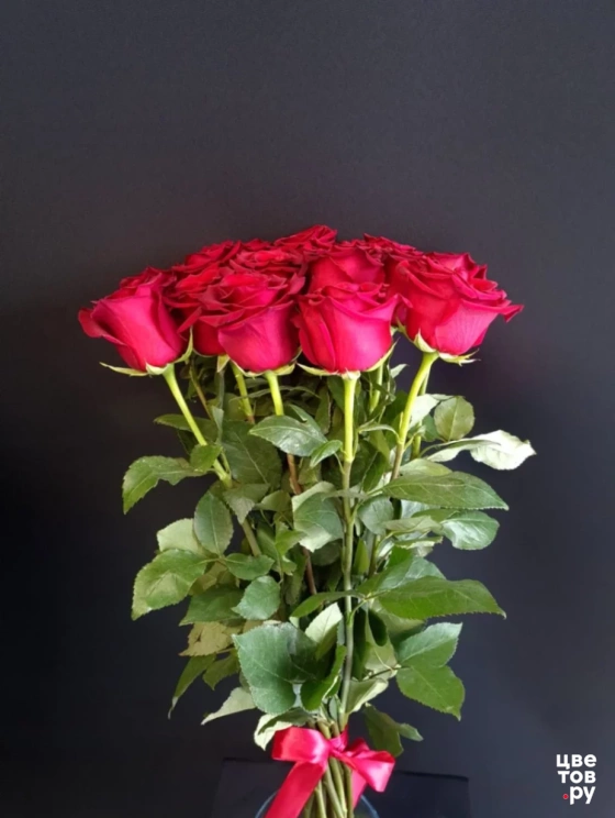 15 красных роз